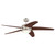 Westinghouse 7206500 Bendan 52" Indoor LED Ceiling Fan,Indoor LED Ceiling Fan, Brushed Nickle Finish with Catalpa Wood Blades