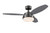 Westinghouse 7221500 Alloy LED 42" Indoor Ceiling Fan, Gun Metal Finish with Reversible Black/Graphite Blades, Opal Frosted Glass