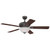 Westinghouse 7235100 Fairview Dimmable LED 52" Indoor Ceiling Fan, Oil Rubbed Bronze Finish with Reversible Dark Cherry/Walnut Blades, Frosted Glass, Remote Control Included