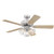 Westinghouse 7235400 Newtown Dimmable LED 42" Indoor Ceiling Fan, Brushed Nickel Finish with Reversible Light Maple/Bird's Eye Maple Blades, Water Glass Shades