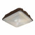 Westgate CDLX-SM-5-25W-40K Low Profile LED Canopy/Garage Light, Adjustable Wattage (5W/10W/15W/25W), 4000K, Bronze