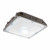 Westgate CDLX-MD-15-45W-30K Low Profile LED Canopy/Garage Light, Adjustable Wattage (15W/25W/35W/45W), 3000K, Bronze