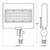 Westgate LFX-SM-10-30W-MCTP-KN-SV Outdoor Small LED Flood Light with Knuckle Mount, Adjustable Wattage (10W/15W/20W/30W), Adjustable CCT (3000K/4000K/5000K/5700K), Silver