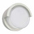 Westgate LRS-F-MCT-C90-WH Outdoor Architectural Round LED Wall Light, 12W, Adjustable CCT (3000K/4000K/5000K), White