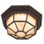 Westgate LRS-C-MCT-D Outdoor Dimmable LED Wall Lantern, 12W, Adjustable CCT (3000K/4000K/5000K), Dark Bronze