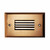 Westgate SLT-LH-AZ Precision-Cast Aluminum Step Light Face Plate for SLE Series, Antique Bronze