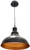 Westgate LCFA-MCT5-BK 12" Integrated LED Vintage Pendant Light, 25W, Adjustable CCT (2700K/3000K/3500K/4000K/5000K), Black