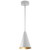 Westgate LCFS-MCT-WH LED Cone Pendant with Adjustable Downrod, Adjustable Wattage (6W/9W/12W), Adjustable CCT (3000K/4000K/5000K), White