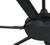 Westinghouse 7224800 Widespan 100" Indoor/Outdoor DC Motor Ceiling Fan, Matte Black Finish with Black Blades