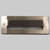 ROC Lighting by Core Lighting ST800-30K-HV-BN-UNV Indoor/Outdoor LED Step Light with Horizontal Visor, 120/277V, 4W, 3000K, Brushed Nickel