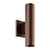 Elco Lighting E25ABZ03-0727 Koto Sylo 2" LED Wall Mount, Up and Down Light, 750 Lumens Up/350 Lumens Down, 2700K, Bronze