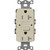 Lutron SCR-20-GFST-CY Claro 20A 125V Tamper Resistant Self-Testing GFCI Receptacle, Clay