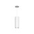 DMF Lighting DC4-C2-S-L-D-15-GA-0-00-00-27-BA-T-00-R 4" Large LED Cylinder Pendant Mount, 24" Cord, 1500 Lumens, TRIAC/ELV Dimming, 2700K, Brushed Aluminum
