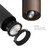 DMF Lighting DC4-T2-S-L-D-25-GA-0-00-00-30-BZ-O-00-R 4" Large LED Cylinder Pendant Mount, 24" Stem, 2500 Lumens, 0-10V Dimming, 3000K, Bronze