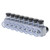 Polaris IPLD350-8C Dual-Side Entry Pre-Insulated Connector, 8-Port, 350-10 AWG, Clear *PACK OF 3*
