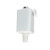 Nora Lighting NT-368W Pendant Adapter for One-Circuit or Two-Circuit Track, White