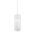DMF Lighting HCP3D3CWH LED Cylinder Pendant Mount with Brightness Switch, TRIAC/ELV Dimming, Warm Dim (3000K-2200K), White