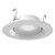 RAB Lighting ECLPS4 4" Retrofit Downlight with Nightlight, Smooth Trim, 7.5W, Field Adjustable CCT (2700K-5000K) + 2000K Nightlight, White