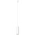 RAB Lighting TKPM Medium LED Pendant Track Light, 8W, Field Adjustable CCT (3000K/4000K/5000K), White