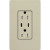 Lutron SCR-15-CCTR-CY Claro 15A 125V Tamper Resistant USB Type C & C Duplex Receptacle, Clay