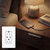 Lutron SCR-15-CCTR-GL Claro 15A 125V Tamper Resistant USB Type C & C Duplex Receptacle, Glacier White