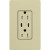 Lutron SCR-15-CCTR-SA Claro 15A 125V Tamper Resistant USB Type C & C Duplex Receptacle, Sage