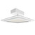 RAB Lighting MASI20 20" x 20" LED Canopy Light, 120-277V, 150/180/200W, Selectable CCT (3000K/4000K/5000K), White