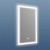 RAB Lighting LM1832 18" x 32" Rectangular LED Edge-Lit Mirror, 120V, Selectable CCT (2700K/4000K/6500K)