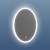 RAB Lighting LME2432 24" x 32" Ellipse LED Edge-Lit Mirror, 120V, Selectable CCT (2700K/4000K/6500K)