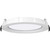 RAB Lighting WFRX-6RB/NL 6" Round LED Baffle Downlight, Dim-to-Warm with Nightlight, 120V, 9/11/13W, White