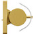 RAB Lighting V1-24BR 24" RADIANCE LED Vanity Light, 120-277V, 10/15/20W, Selectable CCT (2700K-5000K), Brass