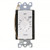 Tork A506HW Auto-Off 6 Hour In-Wall Spring Wound Countdown Timer, 125-277V, SPST/SPDT, White
