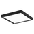 Elco Lighting ELSP66CT5B 6" Square LED Sky Panel, 120V, 15W, Selectable CCT (2700K-5000K), Black