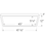 Elco Lighting ELSP1248CT5W 12" x 48" XL LED Sky Panel, 120V, 40W, Selectable CCT (2700K-5000K), White