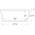 Elco Lighting ELSP2448CT5W 24" x 48" XL LED Sky Panel, 120V, 40W, Selectable CCT (2700K-5000K), White