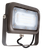Elco Lighting EFL30S40WFT Mini LED Flood Light, Trunnion Mount, 120/277V, 30W, 4000K, Dark Bronze