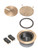 Arlington FLBC5570AB Recessed Cover Kit with Two Receptacles for New Concrete, Bronze