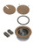 Arlington FLBC5570BR Recessed Cover Kit with Two Receptacles for New Concrete, Brown