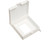 Arlington DBK55W Weatherproof 5" x 5" Exterior Keypad Enclosure with Paintable White Cover