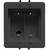 Arlington DVFR2BL Two-Gang IN BOX Recessed Indoor Electrical Box for New and Retrofit Construction, Black