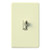 Lutron AYCL-253P-AL Ariadni Toggle LED+ Dimmer, Single Pole/3-Way, 250W LED/CFL, 600W Incandescent/Halogen, Almond