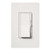 Lutron DVFSQ-LF-WH Diva Quiet 3-Speed Fan Control and Light Switch, Single Pole, 1.5A Fan, 1A LED/CFL, 2A Incandescent/Halogen, White