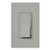 Lutron DVFSQ-LF-GR Diva Quiet 3-Speed Fan Control and Light Switch, Single Pole, 1.5A Fan, 1A LED/CFL, 2A Incandescent/Halogen, Gray