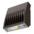 Lumark XTOR4B-W-BK-PC1 Crosstour LED Wall Pack, Medium Door, 38W, 4000K, 120V Photocontrol, Black