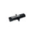 Nora Lighting NT-310B Straight Connector for One-Circuit Track, Black