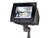 Lumark NFFLD-S-C70-D-UNV-33-S-DP Night Falcon LED Floodlight, 2700 Lumens, 0-10V Dimming, 3H x 3V Spot Distribution, Slipfitter Mount, Dark Platinum