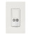 Lutron MS-B102-V-WH Maestro Dual-Technology Vacancy Sensor Switch, Single Pole/3-Way/Multi-Location, 120-277V, 6A Light, 4.4A Fan, White