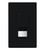 Lutron MS-B102-V-BL Maestro Dual-Technology Vacancy Sensor Switch, Single Pole/3-Way/Multi-Location, 120-277V, 6A Light, 4.4A Fan, Black