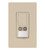 Lutron MS-B102-V-TP Maestro Dual-Technology Vacancy Sensor Switch, Single Pole/3-Way/Multi-Location, 120-277V, 6A Light, 4.4A Fan, Taupe