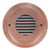 Elco Lighting ELST8540CP Ibis Round Mini Step Light with Angled Louver, 12V, 3W, 4000K, Copper